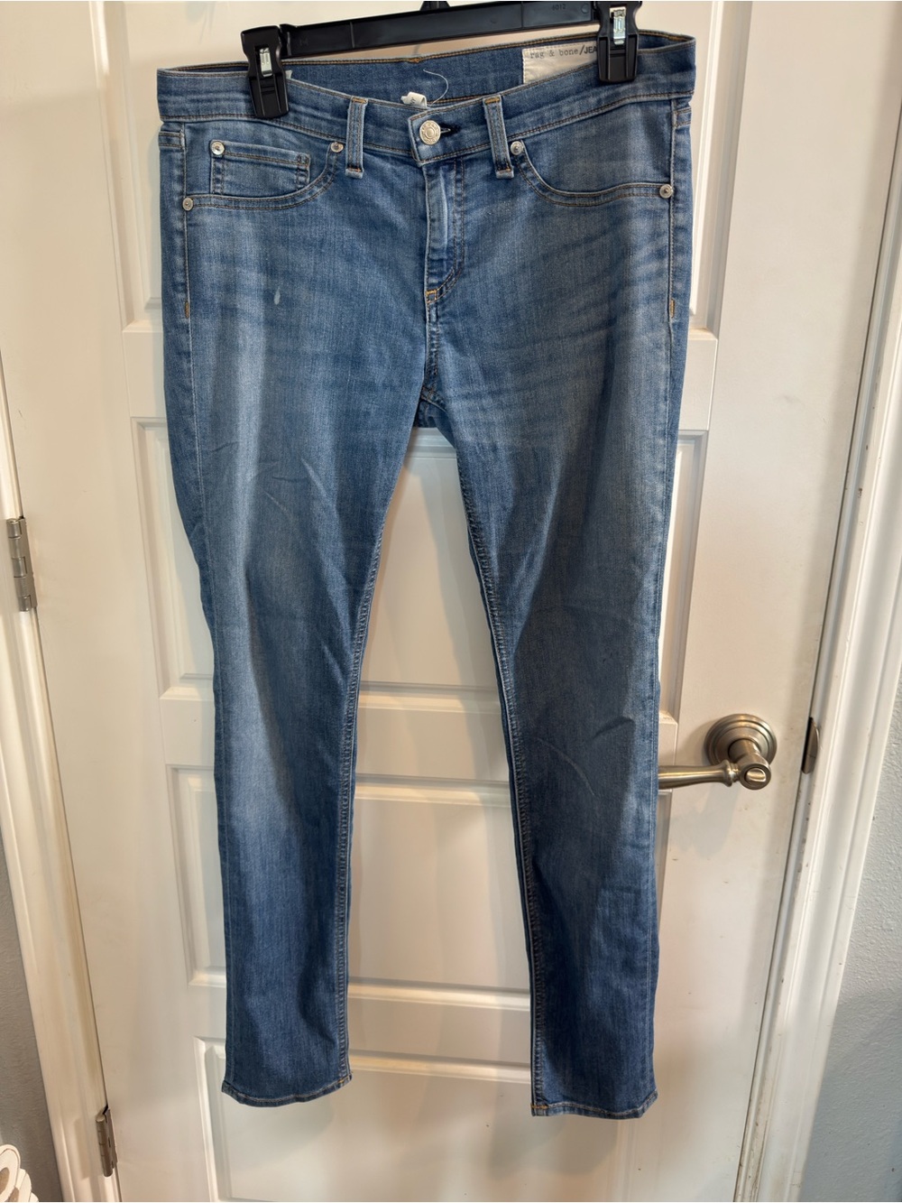 rag & bone Light Blue Skinny Jeans